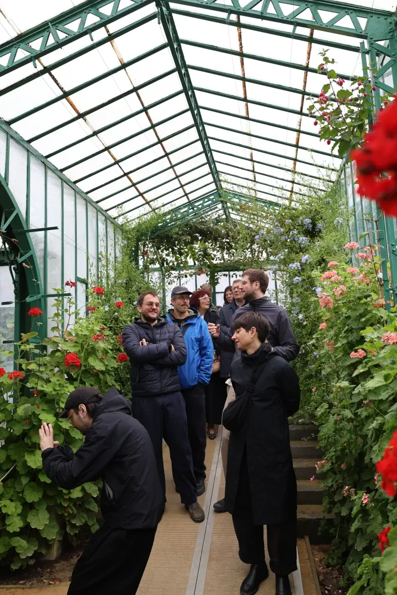 Ohme team at the Royal Greenhouses